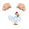 Funny Chicken Saying Chicken