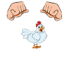 Funny Chicken Saying Chicken