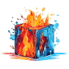 Cube Fire and Ice