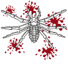 Spider Halloween Blood Costume