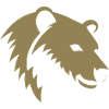 Bär Silhouette eines Eisbärkopfes