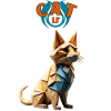 Origami Cat Brothers 3