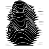 number 8 wave lines