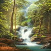 Bach im Wald