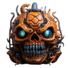 Cyber Pumpkin Halloween