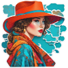 Lady with head