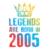 2005 Légendes nées en