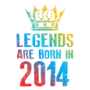 2014 Légendes nées en