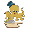 Octopus Gentleman Hat