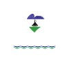 Drôle Mosotho Mari Femme fière