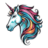 Einhorn Kopf
