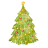 Festive Christmas Tree