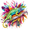 vibrant Lizard