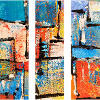 Design abstrait d’art urbain