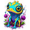 Trippy Frog 01