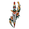 Traditional old school dagger