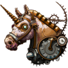 Steampunk Einhorn