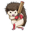 Hedgehog Cricket Cricket Bat