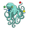 Octopus juggler juggling