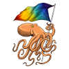 Octopus Rainbow Flag