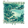 Grunge landscape of Kalanggaman Island