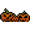 Pixel Pumpkin Retro 8Bit Design