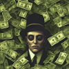 Scary man in Geld