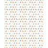 Vivid Pony Silhouette Pattern
