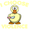 Jeg vælger vold duck nunchucks