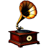 Ancient gramophone phenomenal sound