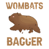 Wombat sind fellige Bagger Beuteltier