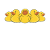 Rubber Ducks Bathroom Yellow Duck
