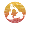 Retro Seilbagger Raupenbagger Excavator