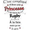princesse et Rugby