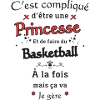Princesse adepte de Basketball