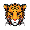 Cheetah Head