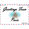 Souvenir postcard of Paris