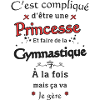 Princesse adepte de Gymnastique