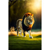 Chasing Lion