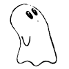 Halloween cute Ghost