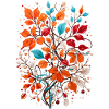 Flowers with nuts