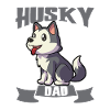 Husky Dad - Husky sibérien