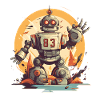 Robot vintage