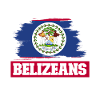 Belize Flagge Belizer