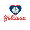 Belize Flagge Belizer