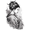 geisha transparent