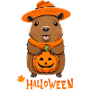 Halloween Capybara