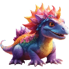 Dinosaures, pour texte individuel, design