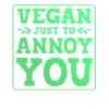 vegan annoys you
