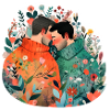 Couple in love